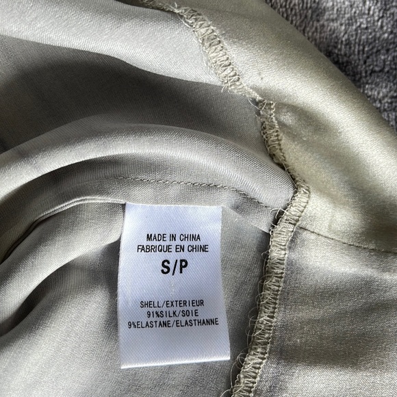 Theory Silk Mini Dress, Small - Picture 8 of 9